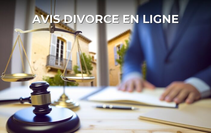 Avis divorce en ligne