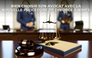 Bien choisir son avocat avec la nouvelle procédure de divorce à Nîmes