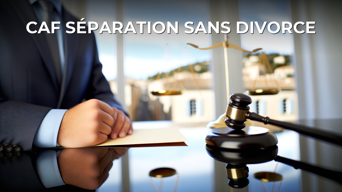 CAF séparation sans divorce