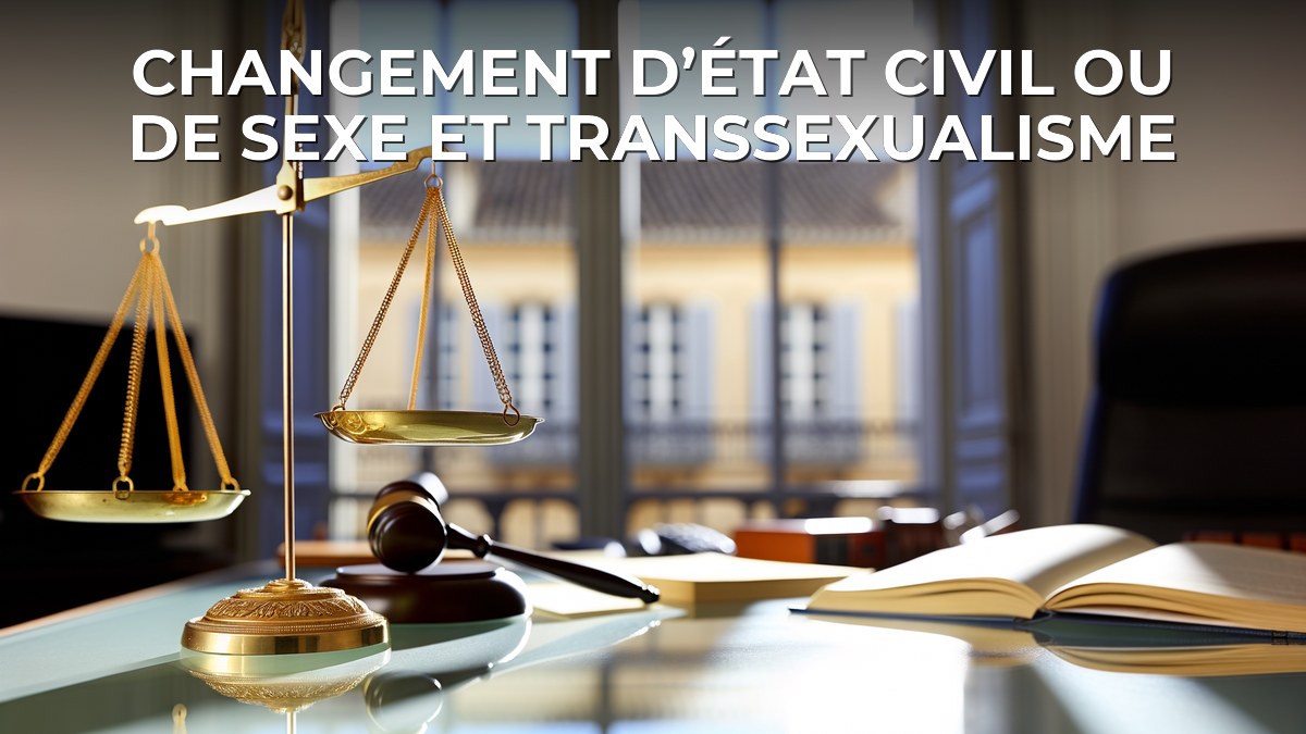 Changement d’état civil ou de sexe et transsexualisme