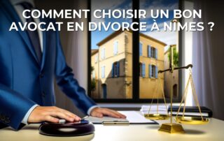 Comment choisir un bon avocat en divorce à Nîmes ?