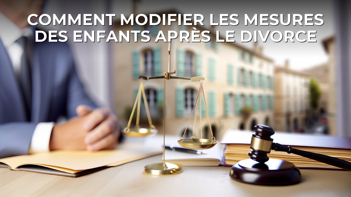 Comment modifier les mesures des enfants après le divorce