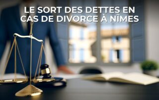 Le sort des dettes en cas de divorce à Nîmes