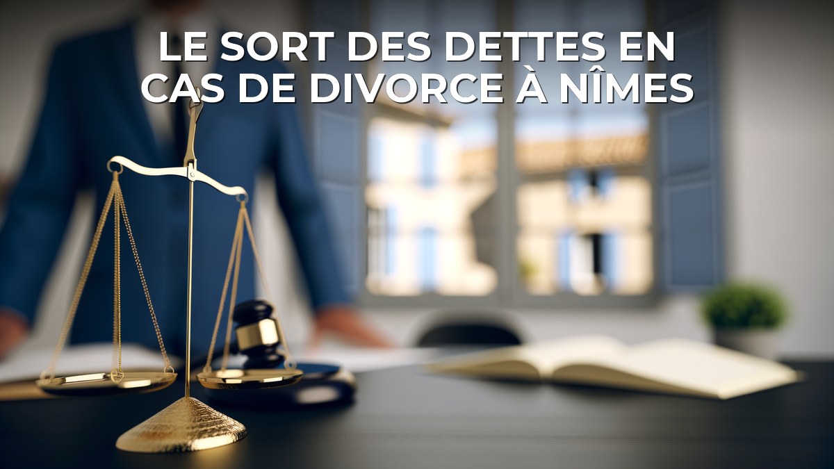 Le sort des dettes en cas de divorce à Nîmes