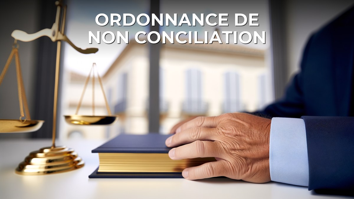 Ordonnance de non conciliation