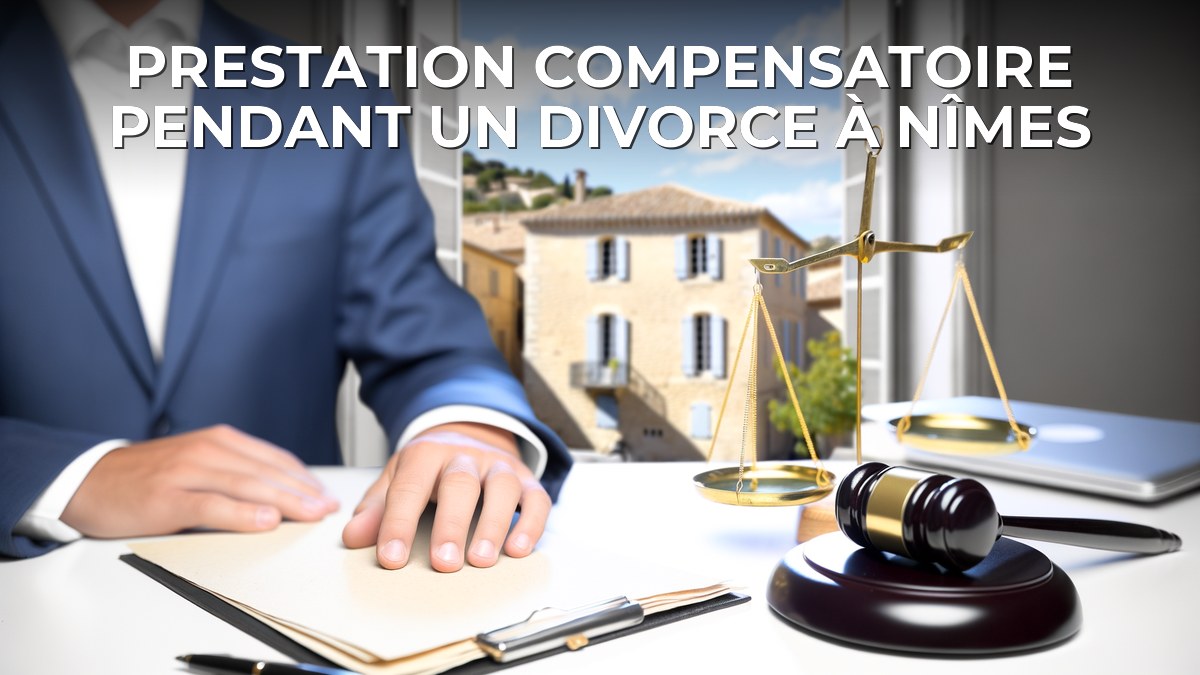 Prestation compensatoire pendant un divorce à Nîmes