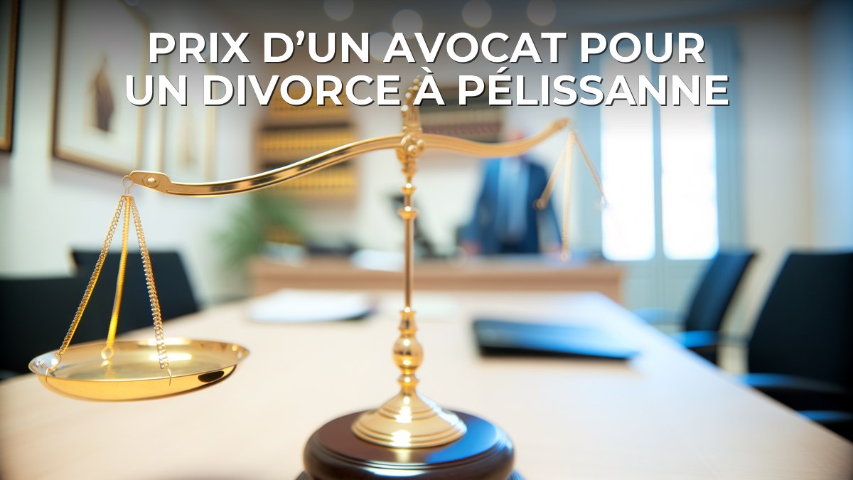 Prix d’un avocat pour un divorce à Pélissanne
