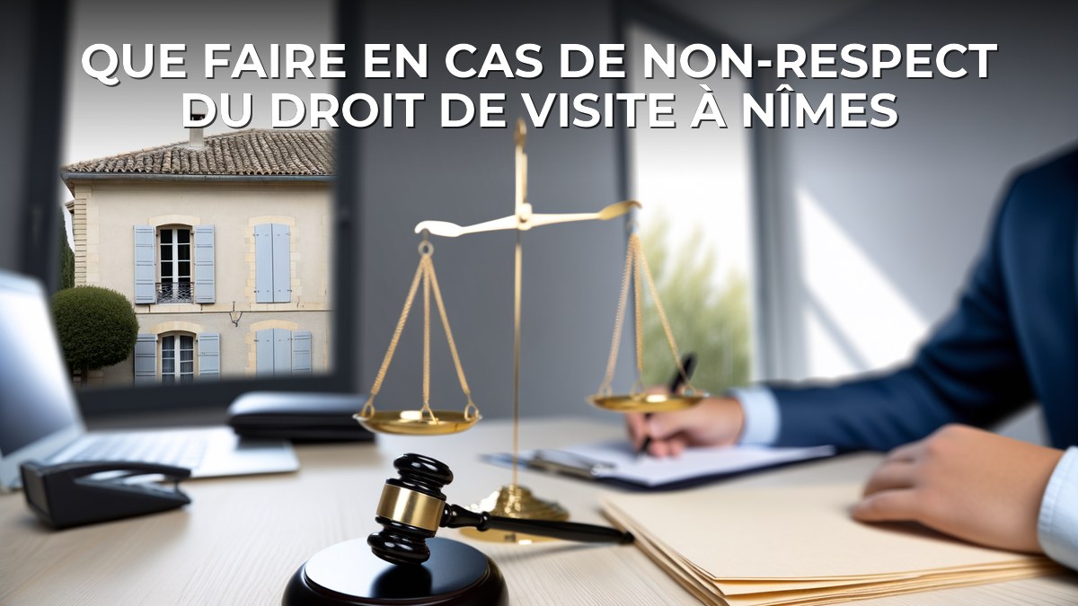 Que faire en cas de non-respect du droit de visite à Nîmes