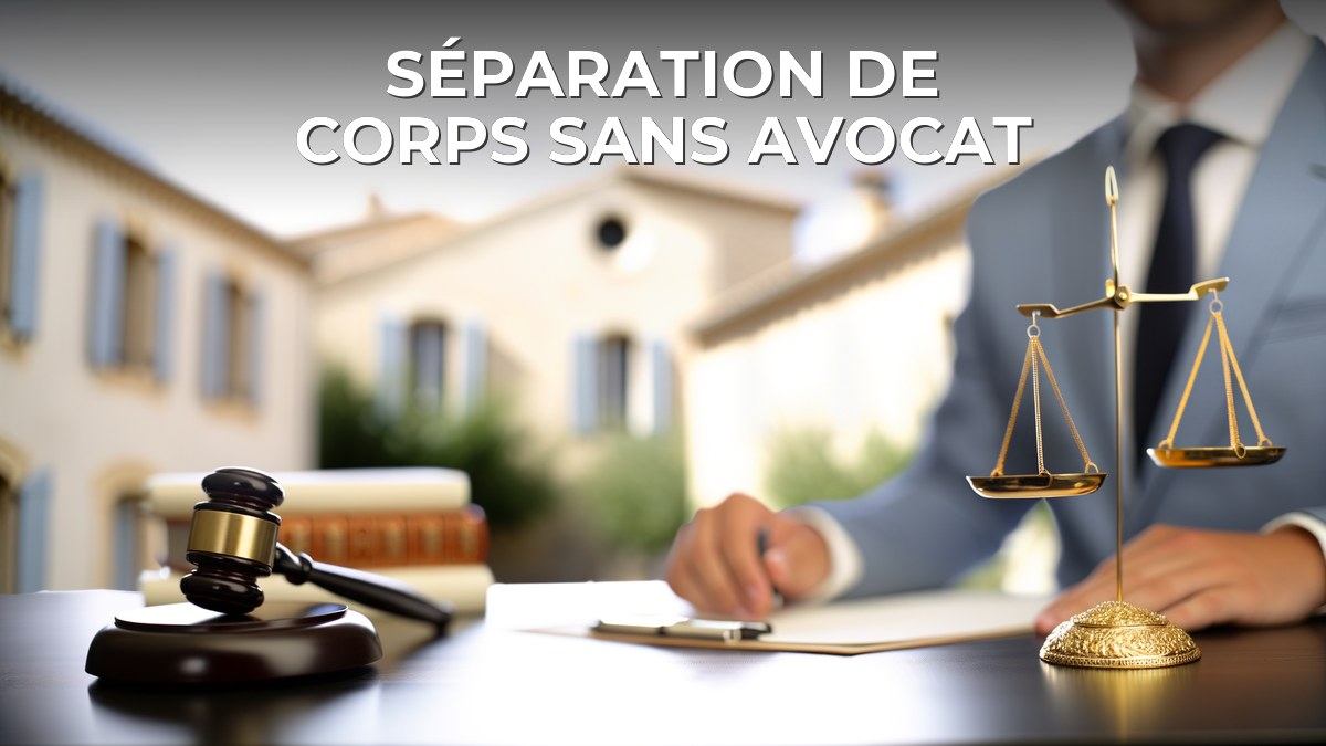 Séparation de corps sans avocat