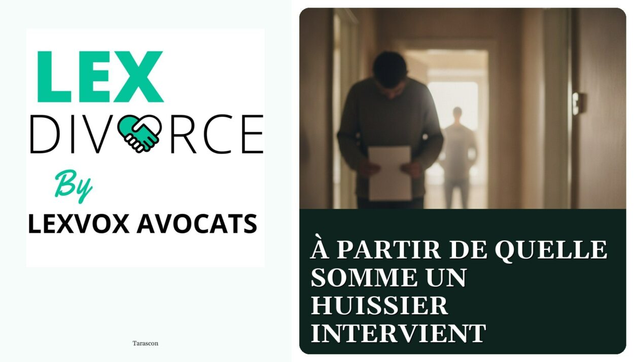 À partir de quelle somme un huissier intervient — cabinet LEXVOX Avocats, Tarascon