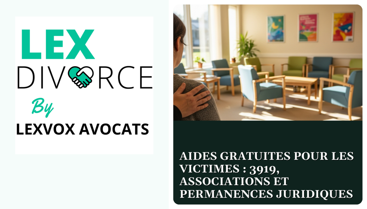 Aides gratuites pour les victimes : 3919, associations et permanences juridiques