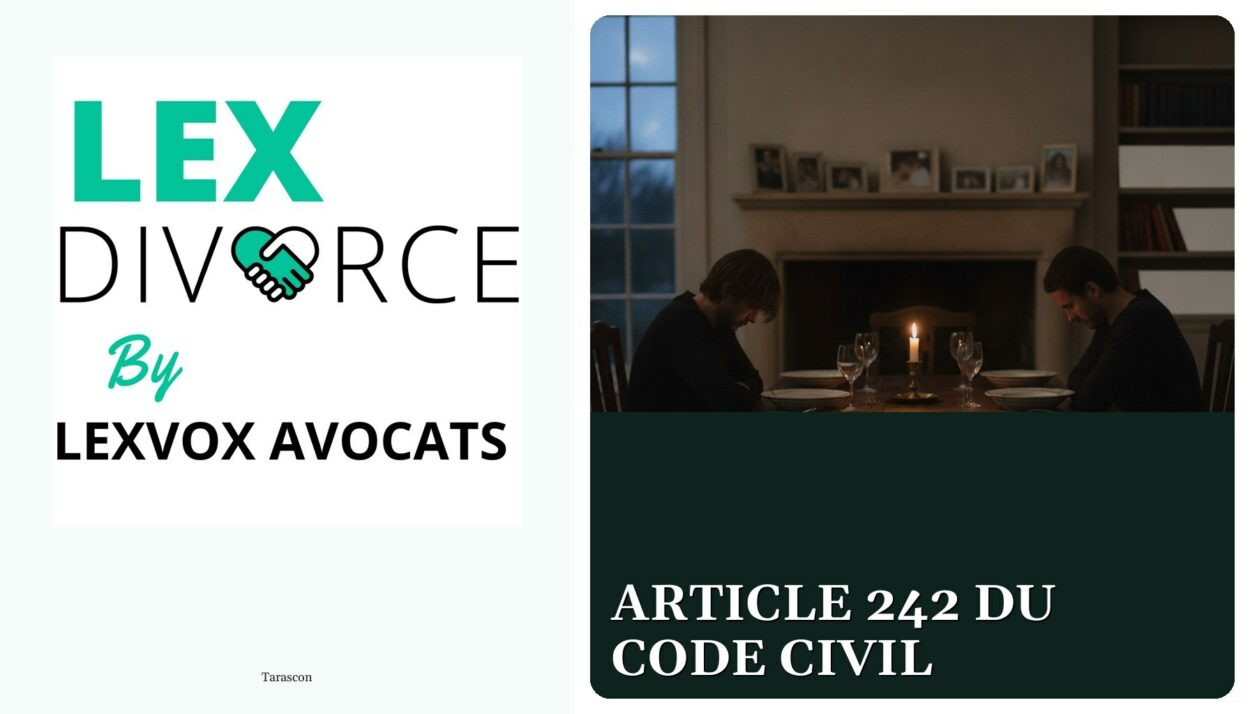 Article 242 du code civil — cabinet LEXVOX Avocats, Tarascon