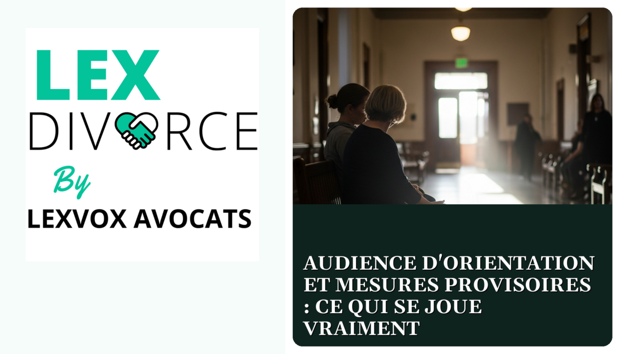 Audience d'orientation et mesures provisoires : ce qui se joue vraiment