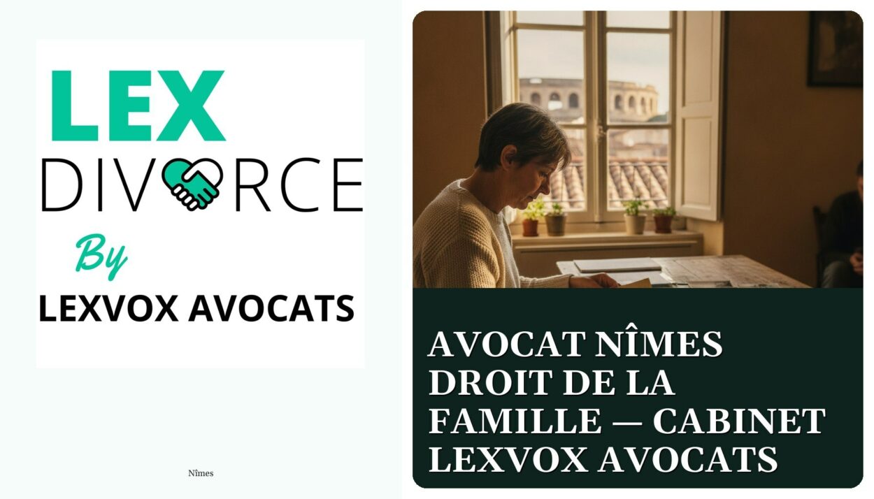 Avocat Nîmes droit de la famille — cabinet LEXVOX AVOCATS — cabinet LEXVOX Avocats, Nîmes