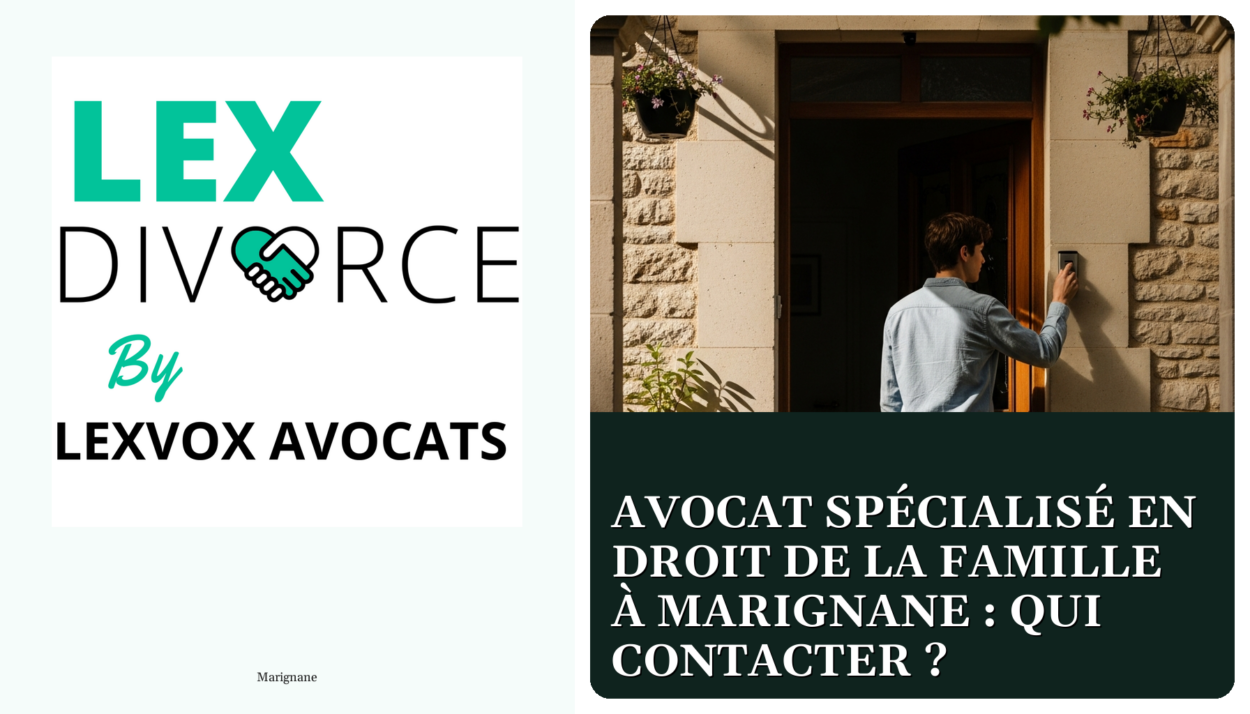 Avocat spécialisé en droit de la famille à Marignane : qui contacter ?