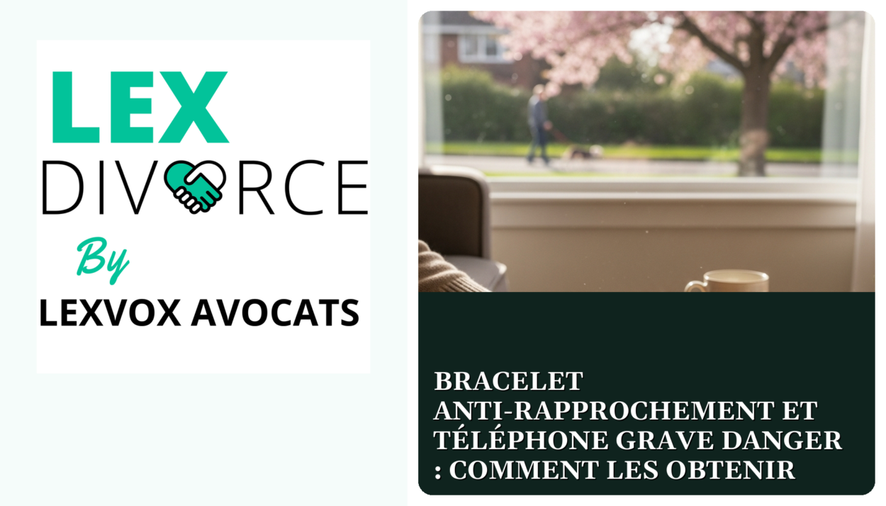 Bracelet anti-rapprochement et téléphone grave danger : comment les obtenir