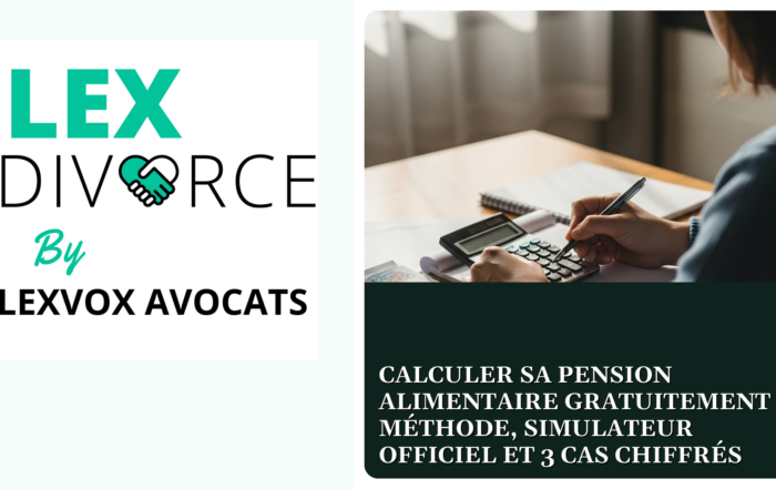 Calculer sa pension alimentaire gratuitement : méthode, simulateur officiel et 3 cas chiffrés