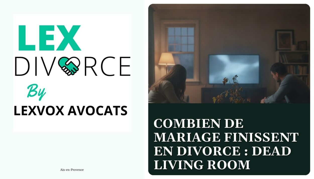 Combien de mariage finissent en divorce : dead living room — cabinet LEXVOX Avocats, Aix-en-Provence