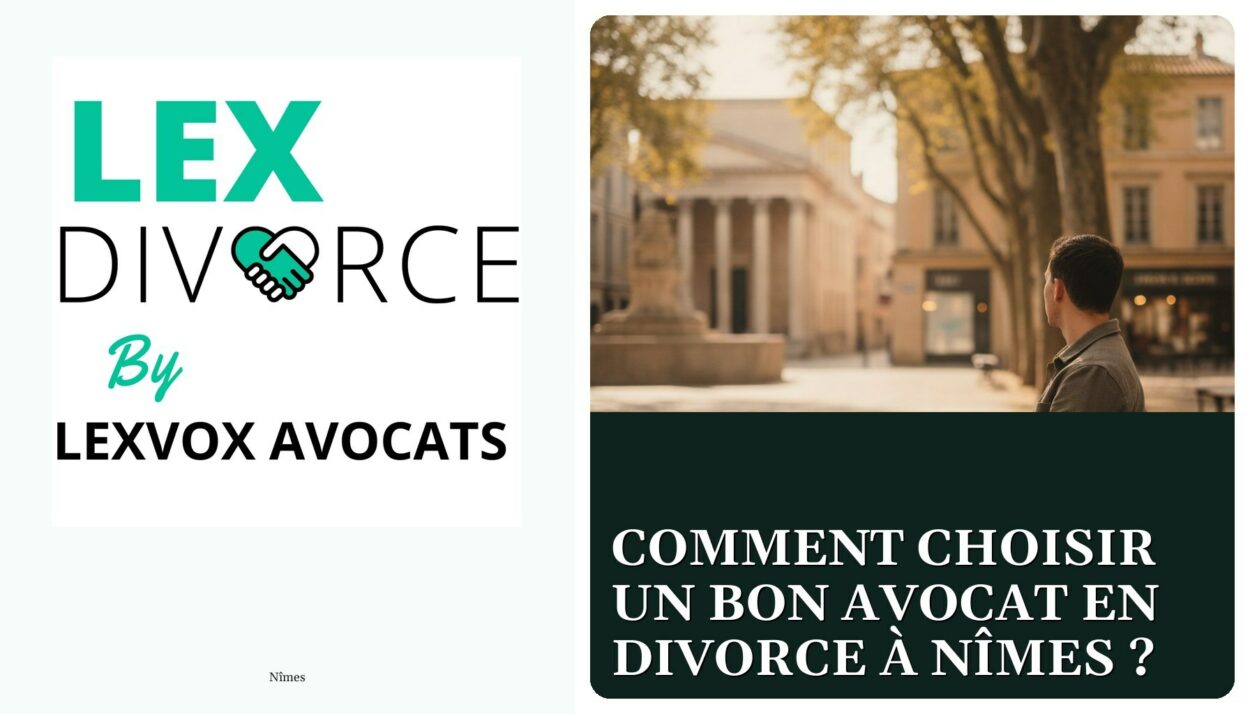 Comment choisir un bon avocat en divorce à Nîmes ? — cabinet LEXVOX Avocats, Nîmes
