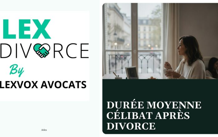 Durée moyenne célibat après divorce — cabinet LEXVOX Avocats, Arles