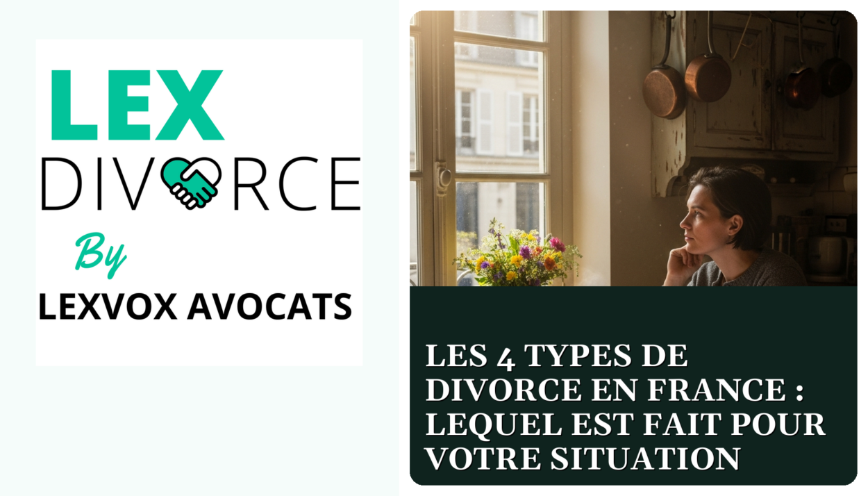 Les 4 types de divorce en France : lequel est fait pour votre situation
