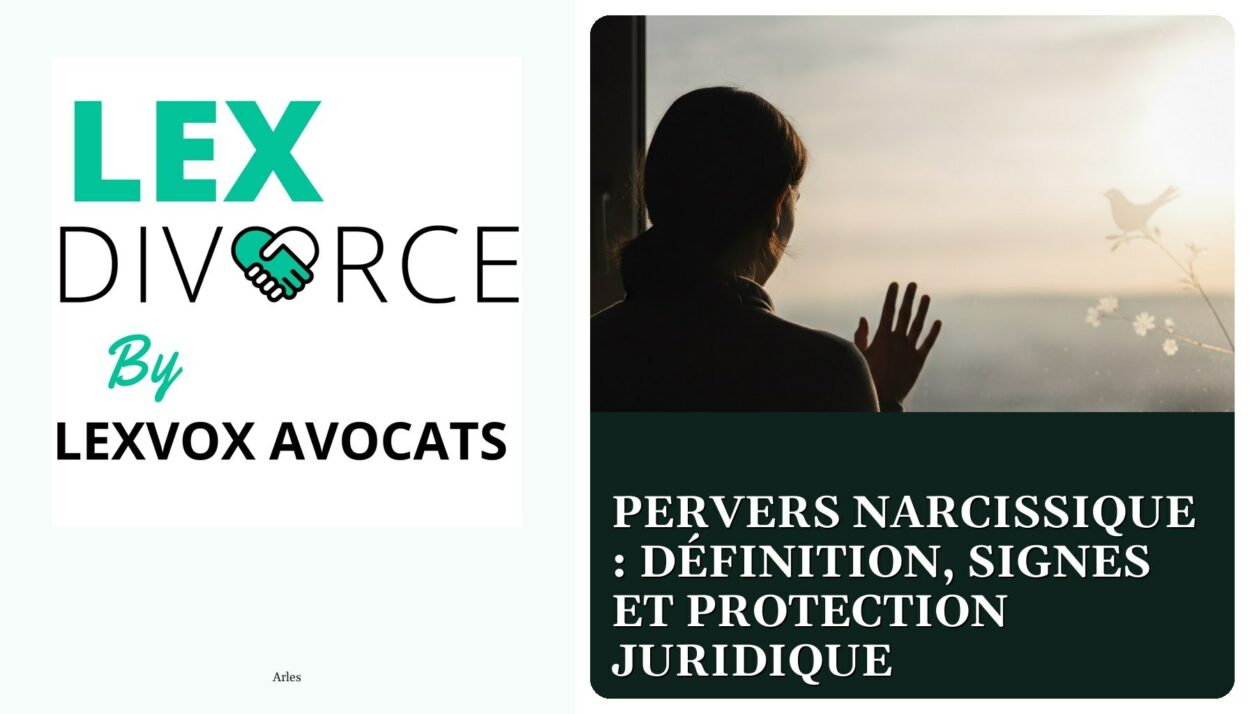 Pervers narcissique : définition, signes et protection juridique — cabinet LEXVOX Avocats, Arles