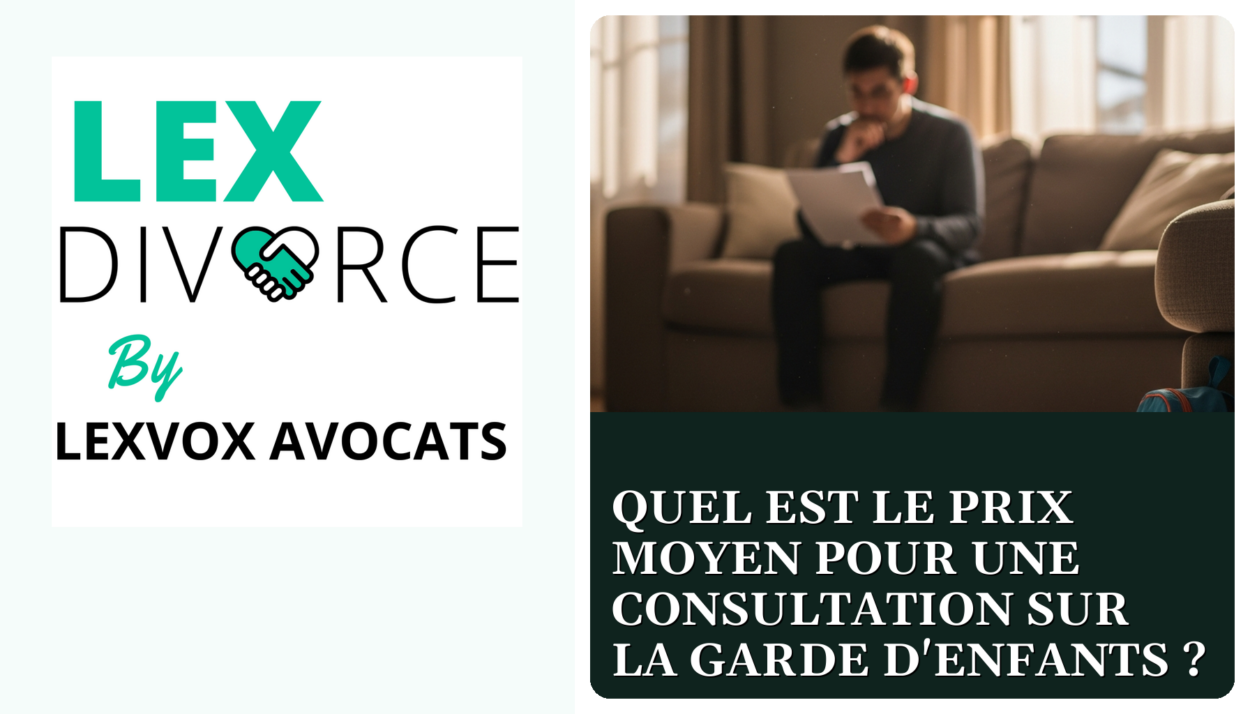 Quel est le prix moyen pour une consultation sur la garde d'enfants ?