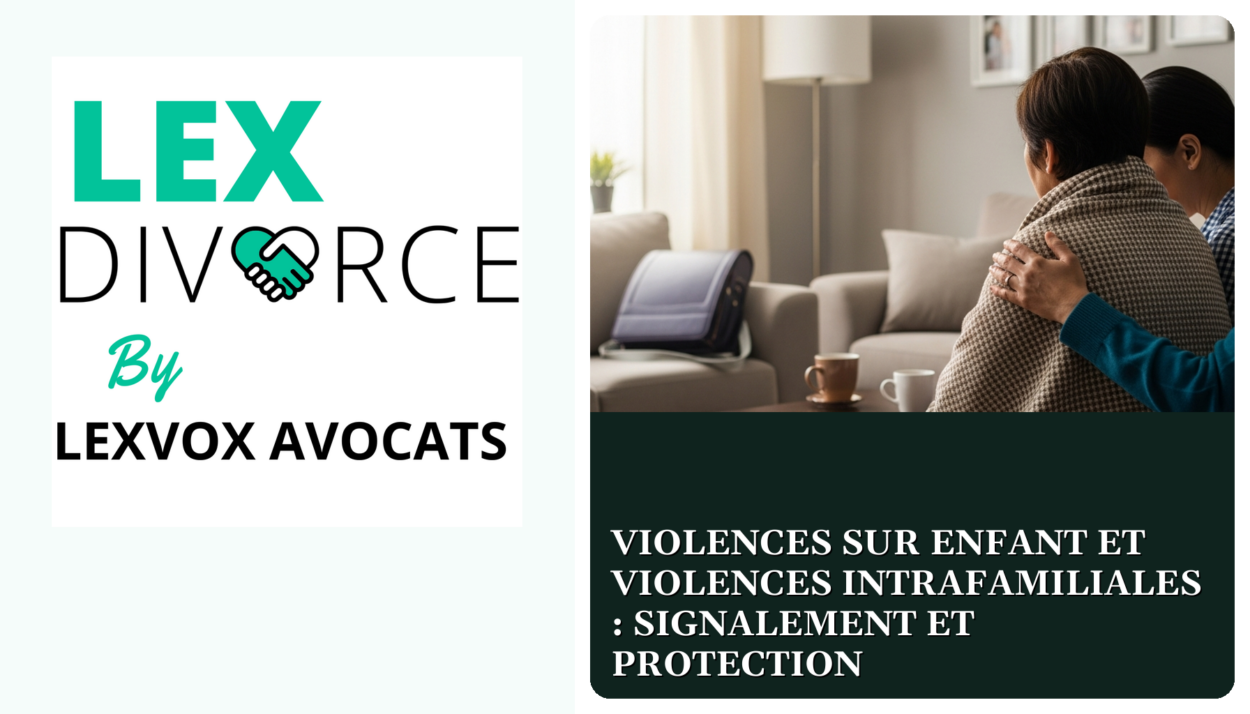 Violences sur enfant et violences intrafamiliales : signalement et protection